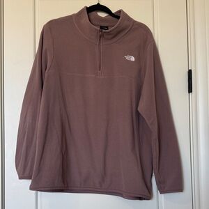 The North Face Women's Dusty Rose Zip-Up Sweater